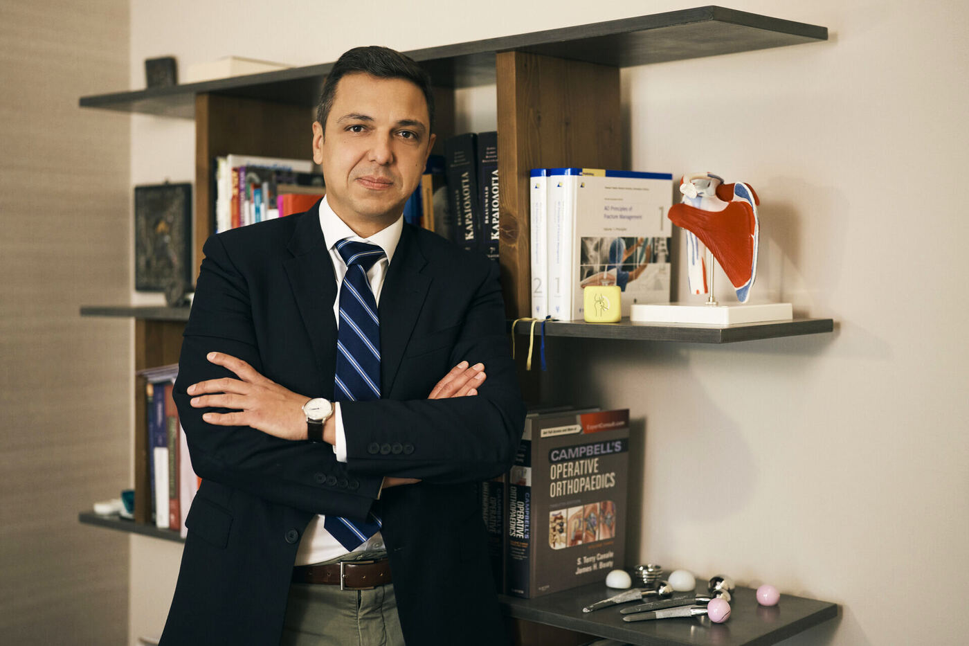 Ο ορθοπεδικός χειρουργός Γεώργιος Πετρίδης MD, MSc